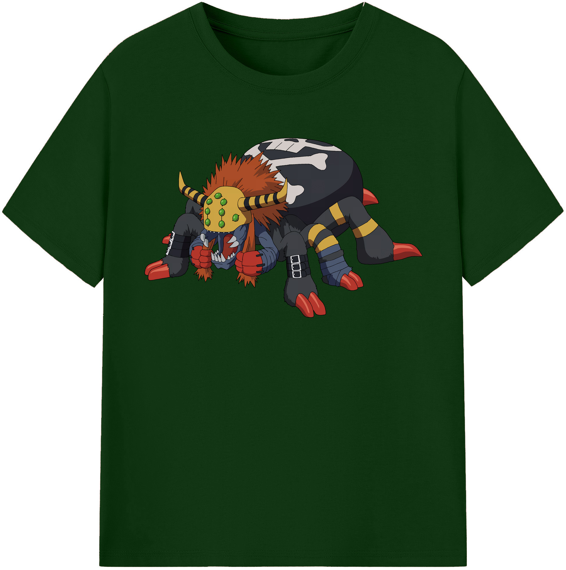 （画像用） Digimon デジタルモンスター/デジモン 綿100％半袖Tシャツ（フロントプリント）